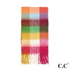 C.C. Checkered Scarf