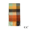 C.C. Checkered Scarf