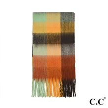 C.C. Checkered Scarf