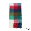 C.C. Checkered Scarf