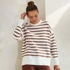 So Soft Striped Sweater in Brown (REG)