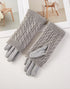 Knit High Fold Gloves