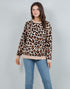 Soft Leopard Print Sweater (REG)