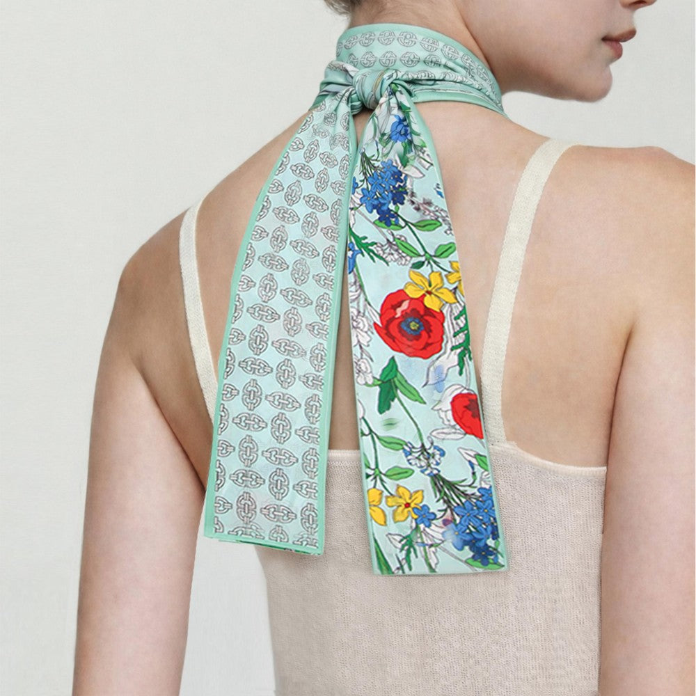 Floral Forever Twilly Scarf
