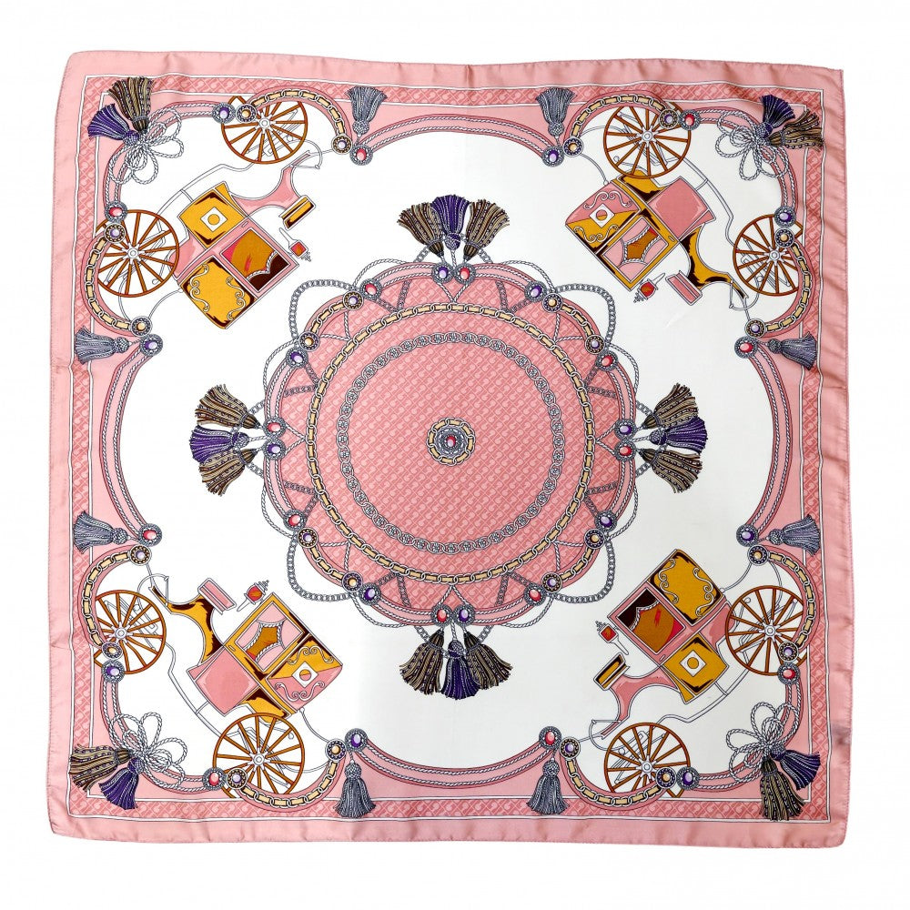 Silky Carriage Fashion Scarf