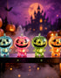 Pumpkin Man Squishy Toy