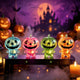 Pumpkin Man Squishy Toy