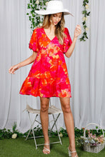 Summer Heat Floral Mini Dress (REG)