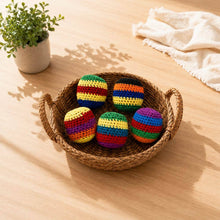 Colorful Crochet Hacky Sack