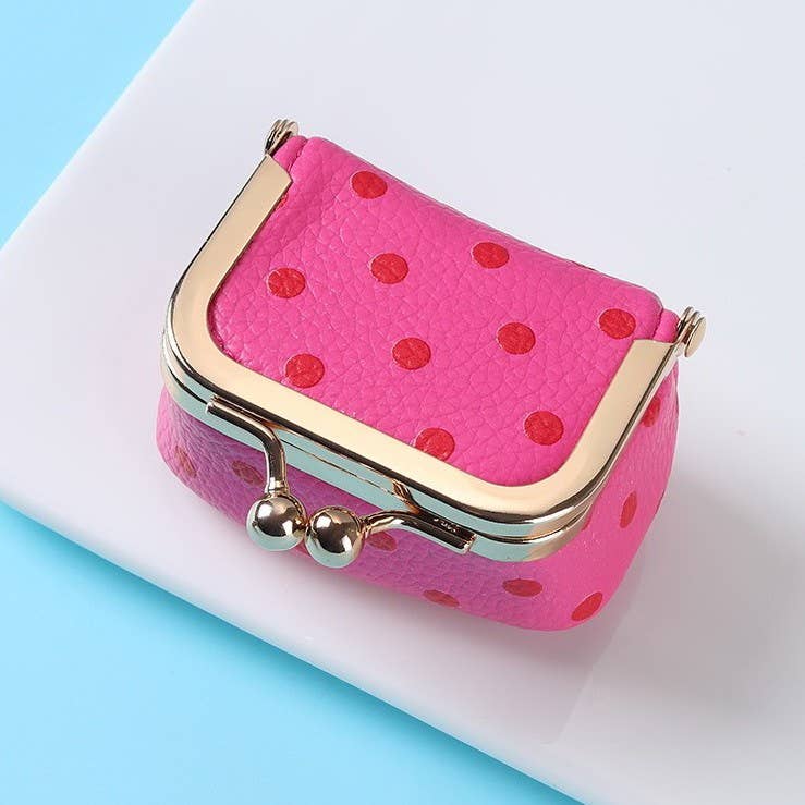 Mini Polka Dot Travel Jewelry Box