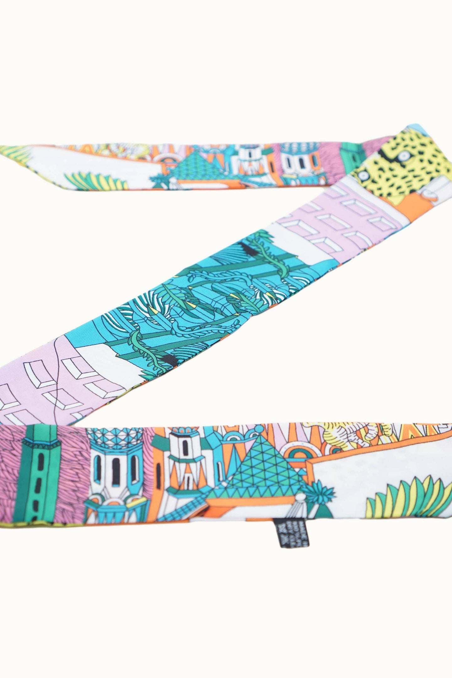Cityscape Twilly Scarf