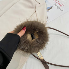 Faux Fur Crossbody Bag