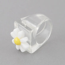 Square Daisy Ring