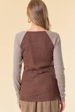 Button Detailed Knit Top (REG)