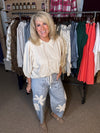 Doily Darling Drawstring Pants (REG/PLUS)
