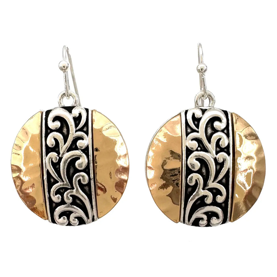 Georgian Swirl Earrings