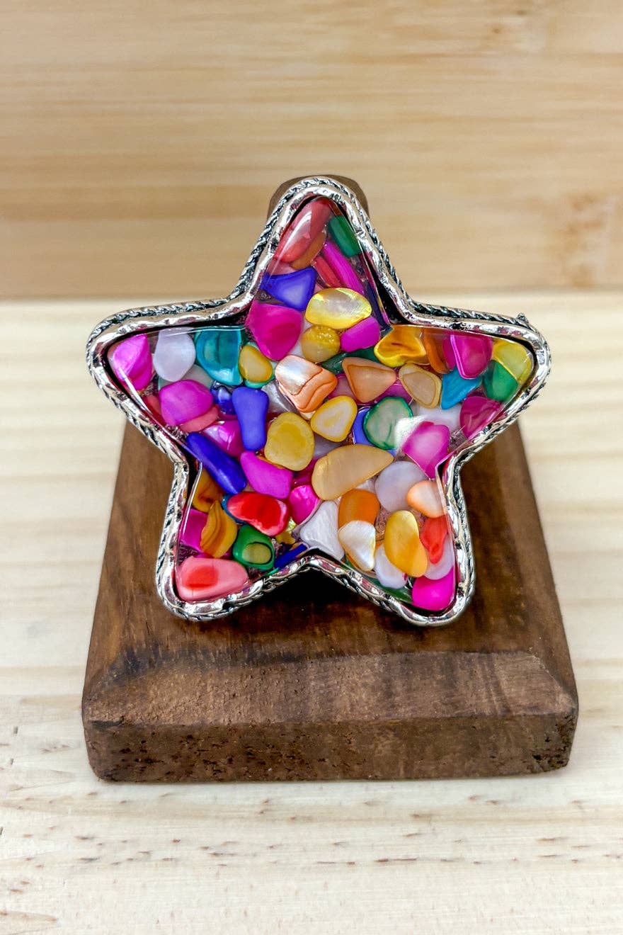 Confetti Star Chaser Ring
