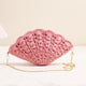 Woven Straw Shell Purse