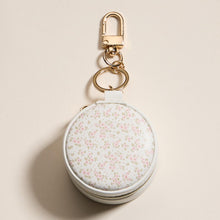 Floral Jewelry Box Keychain