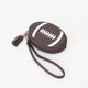 Leather Football Wristlet Purse