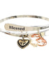 Blessed Bangle Charm Bracelet