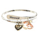 Blessed Bangle Charm Bracelet