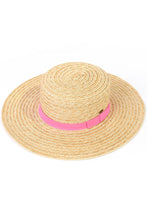 C.C Boater Sunhat w/ Solid Band