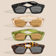 Classy Chic Rectangle Sunglasses