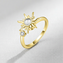 Rotating Radiant Sun Ring