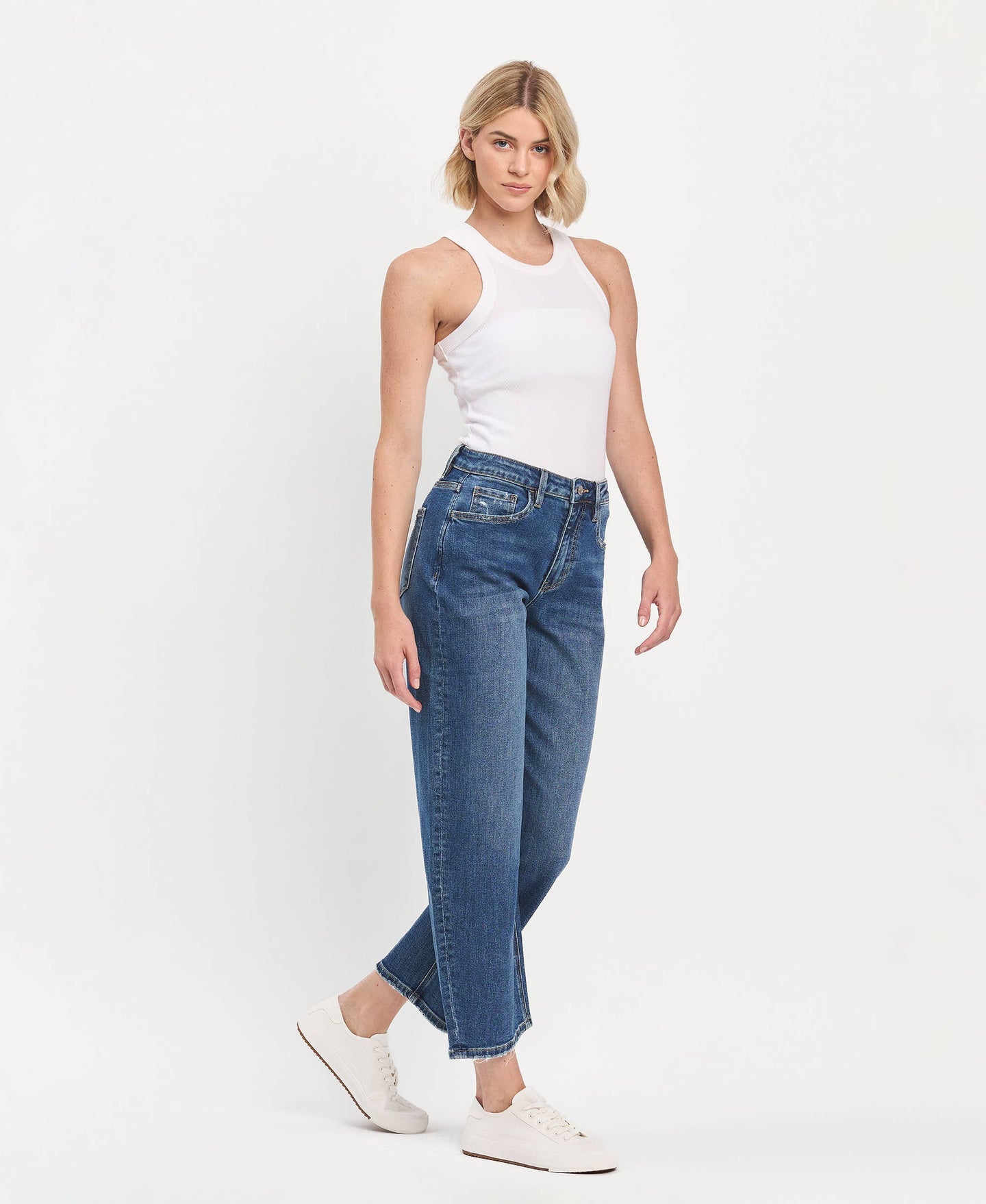 Lovervet  High Rise Barrel Jeans LV1440 (REG)