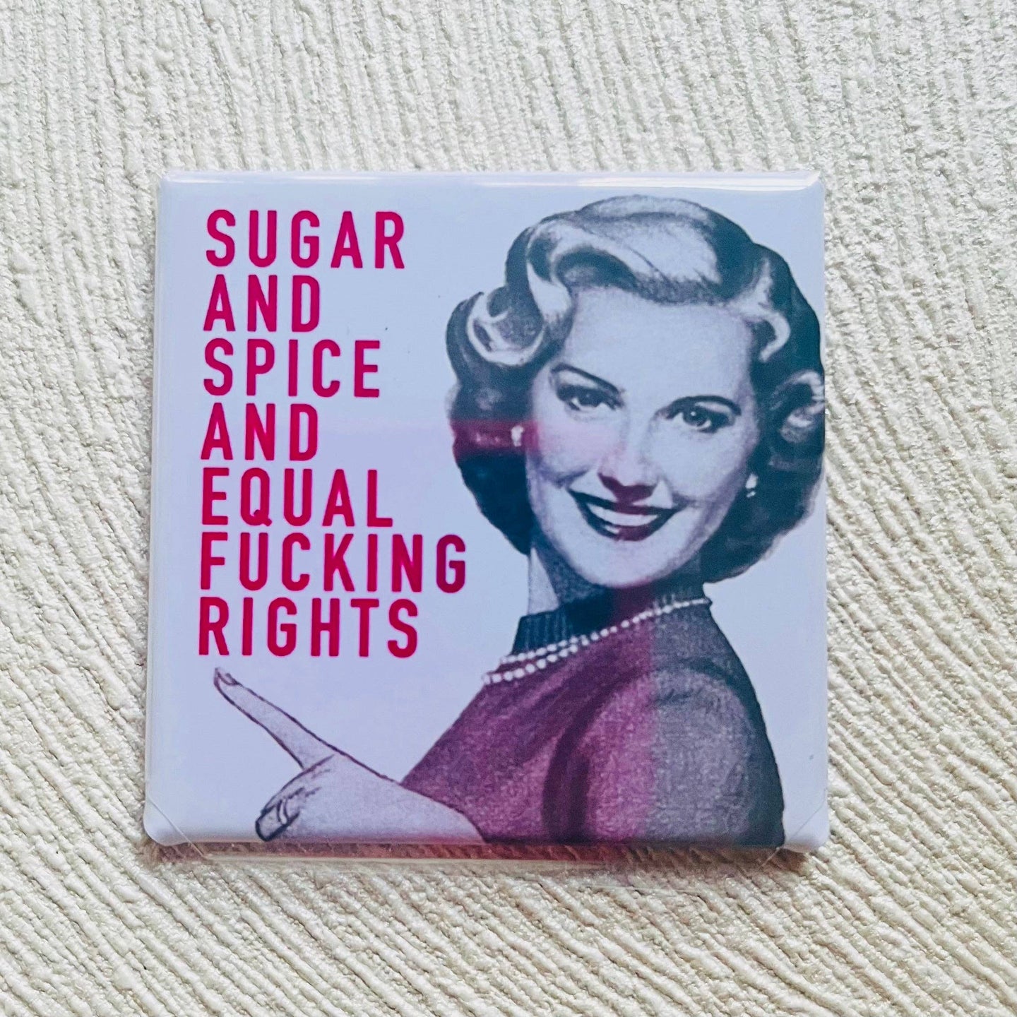 Sugar, Spice, and Equal Rights Magnet