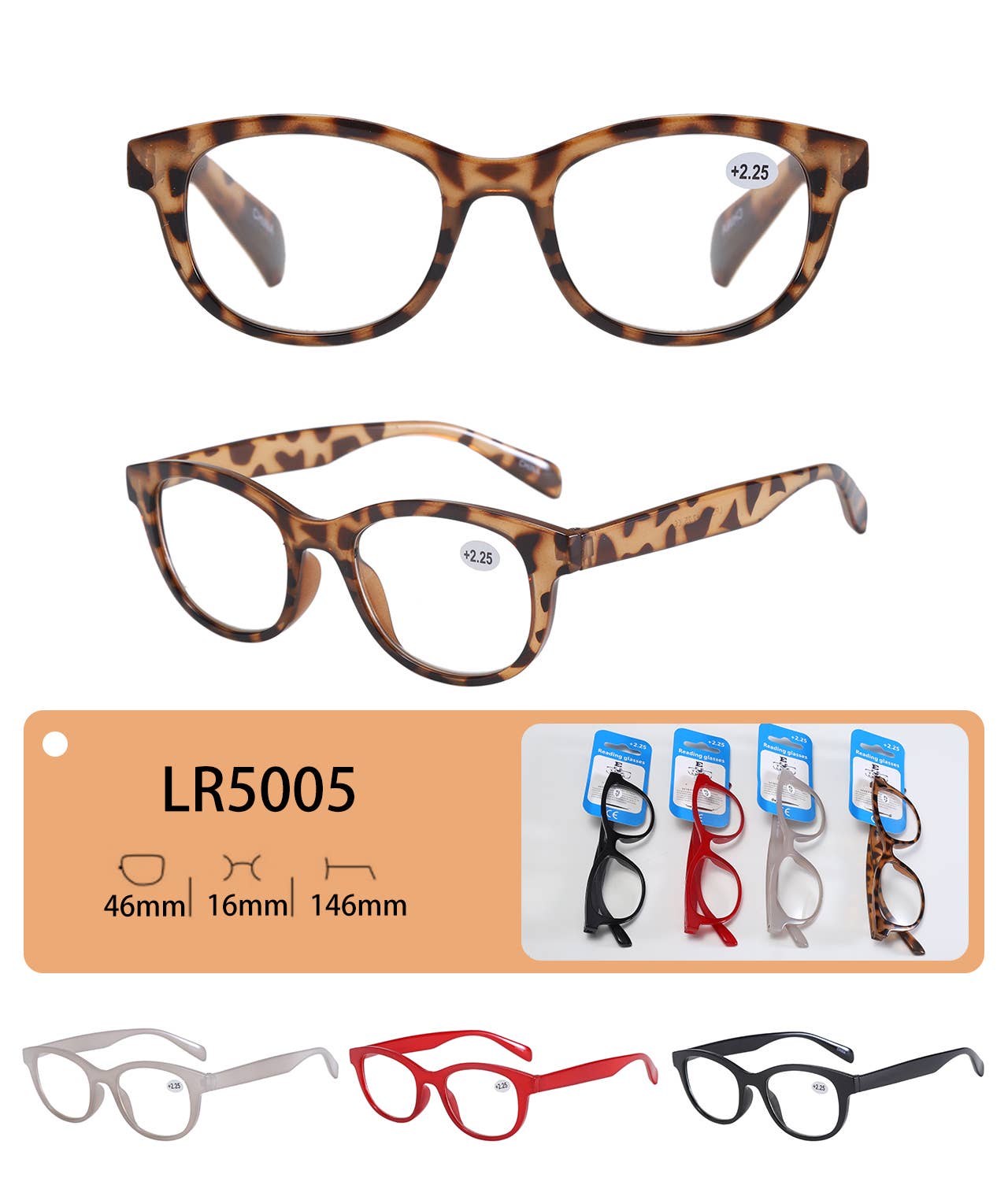Simple Round Reading Glasses