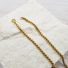 Pink Shell Initial Necklace