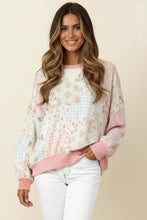 Triangle Floral Patchwork Top (REG)