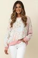Triangle Floral Patchwork Top (REG)