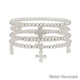Layered Cross Bracelet