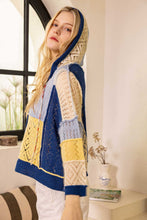 Patchwork Hoodie Cardigan (REG)