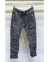 Stonewash Crinkle Jogger Pants in Charcoal Grey (REG)