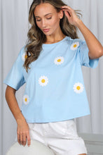 Bloom & Cozy Daisy Top in Blue (REG)