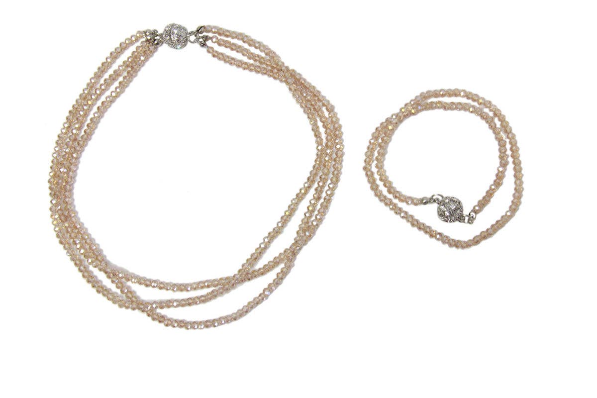 Simply Crystal Detachable Necklace