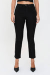 Hyperstretch Cropped Straight Pants in Dark Berry (REG)