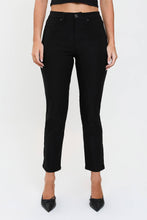 Hyperstretch Cropped Straight Pants in Dark Berry (REG)