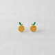 Fruit Zircon Stud Earrings
