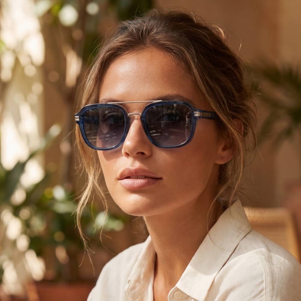 Daring Double Bridge Sunglasses