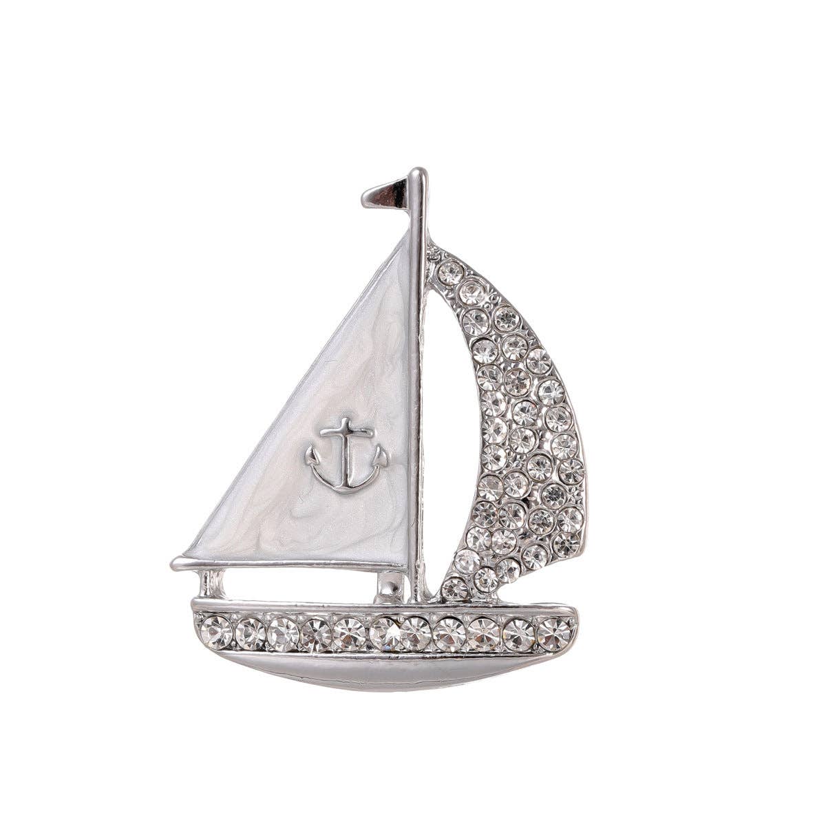 Sailboat Brooch