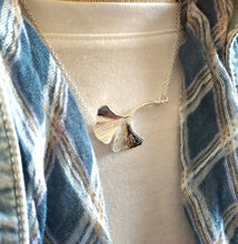 Ginkgo Leaf Necklace