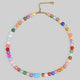 Beaded Necklace w/ Cermaic Fish