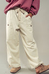 Urban Flex Cargo Pants in Cream (REG)