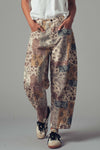 Boho Patchwork Wide Leg Pants (REG)
