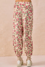 Pink Floral Corduroy Pants (REG)